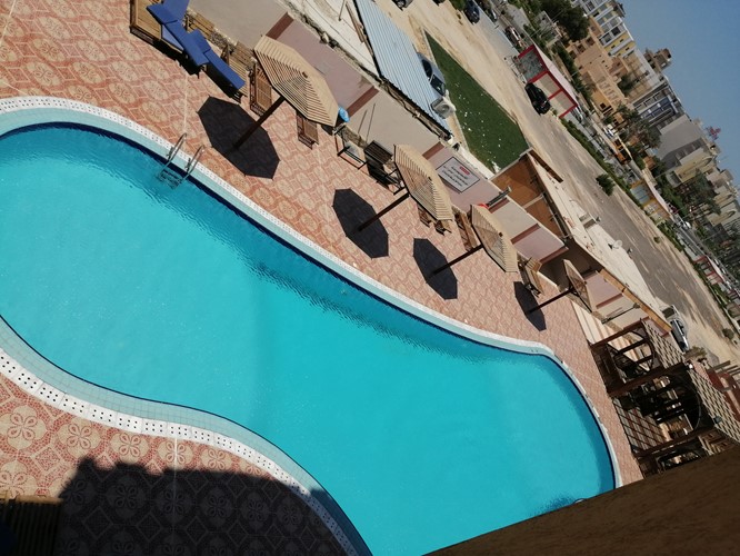 2 Schlafzimmer-Wohnung mit Poolblick in 3 Pyramids in Hurghada, Ägypten